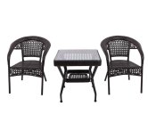 Комплект кофейныйстол + 2 кресла Kink Light KL01158K,04