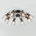 Потолочная люстра Eurosvet 70111/8 черный a047619 Astor