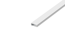 Накладной алюминиевый профиль, 30х10х2000мм. В комплекте матовый экран, 4 торцевые заглушки, 4 крепежа, белый Donel DN18C3010W2Set DN18