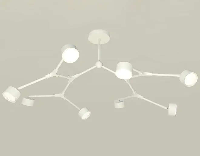 Люстра на штанге Ambrella light XB9059150/8 SWH Люстра на штанге Ambrella light XB9059150/8 SWH