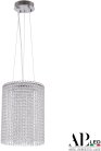 Люстра светодиодная хрустальная с пультом APL LED SH01.25.A.LED-DIM.Ni Sicilia