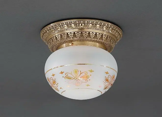 Светильник Reccagni Angelo PL 7825/1 rosa 785 Светильник Reccagni Angelo PL 7825/1 rosa 785