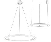 Подвес димм. Тор белый d100 Kink light 08228,01A(4000K)