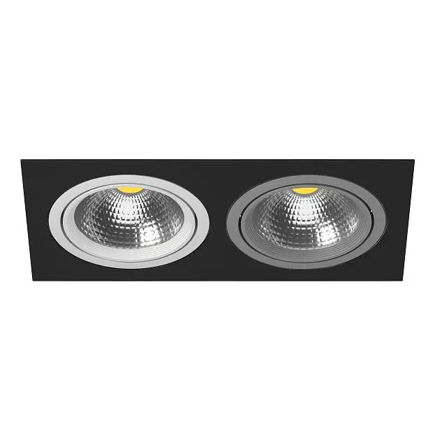 Встраиевамый светильник Lightstar i8270609 INTERO 111 Double QUADRO Встраиевамый светильник Lightstar i8270609 INTERO 111 Double QUADRO