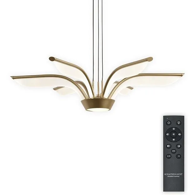 Подвесной светильник светодиодный с пультом Natali Kovaltseva HIGH-TECH LED LAMPS 82053 Euro