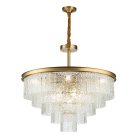 Подвесная люстра Belfast 6308-8 BR CL Harland