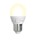 Лампочка светодиодная Uniel LED-G45 7W/3000K/E27/FR/DIM PLP01WH картон