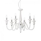 Подвесная люстра Ideal Lux 113678 DOGE SP6 BIANCO