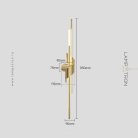 Бра TINUS BEND Размер M. Цвет латунь Lampatron f-tinus-bend-m-brass 8975-25405