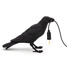 Настольная лампа Seletti 14735 Bird Lamp Black Waiting