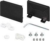 Заглушка SL-LINIA69-FANTOM SEAMLESS BLACK глухая (, Металл) Arlight 034874