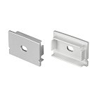 Заглушка LINE-3020 SILVER с отверстием Arlight 057058