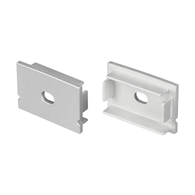 Заглушка LINE-3020 SILVER с отверстием Arlight 057058