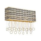Подвесная люстра Lucia Tucci PERSO W4930.3 gold&black