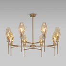 Люстра на штанге Eurosvet 60143/8 латунь Prism a061937