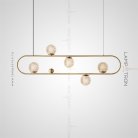 Реечный, рядный светильник HOOP LONG LUX Lampatron 5772
