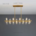 Реечный, рядный светильник SELMER LONG 32 лампы Lampatron 7657-21424