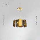 Кольцевые люстры и светильники MARLINA GLOSS 6 ламп Lampatron marlina-gloss-6 4899-12489