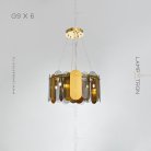 Кольцевые люстры и светильники MARLINA GLOSS 6 ламп Lampatron marlina-gloss-6 4899-12489