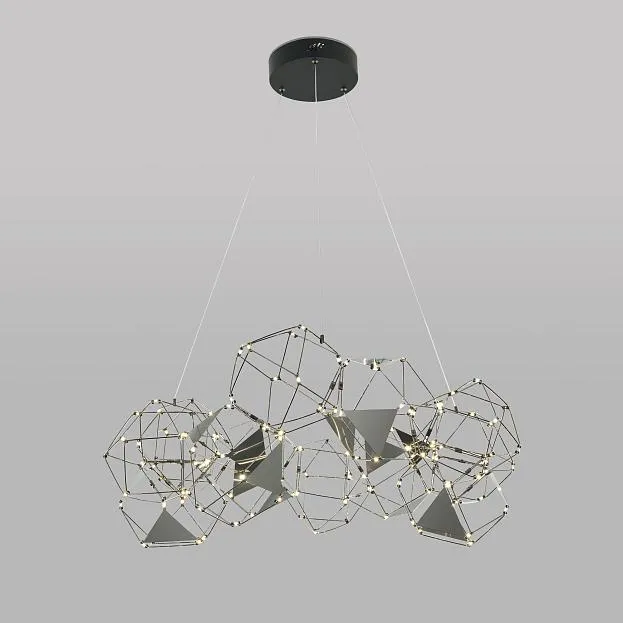 Подвесной светильник Eurosvet 90369/12 черный жемчуг a065033 Uma