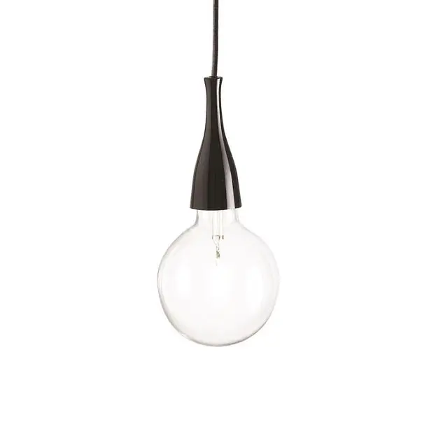Подвес Ideal Lux 009407 MINIMAL SP1 NERO Подвес Ideal Lux 009407 MINIMAL SP1 NERO