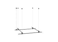 Модульная трековая система Donolux DL20225L1000x1000C Black CODE 1.2