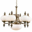 Светильник подвесной E14, 7x60W WERTMARK WE360.07.503 TOLADO