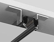 Шинопровод черный IP20 48V 2000*62,5*51,5 Ambrella light GL3347 BK track system