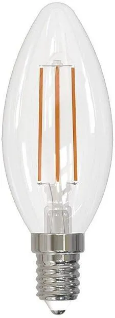Лампочка светодиодная филаментная Volpe LED-C35-6W/4000K/E14/CL/SLF LED-C35-SLF Лампочка светодиодная филаментная Volpe LED-C35-6W/4000K/E14/CL/SLF LED-C35-SLF