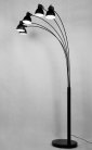 Торшер Lumina Deco LDF 8801-5 BK Zorba