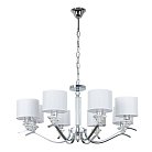 Подвесная люстра Arte Lamp A4091LM-8CC ALHENA