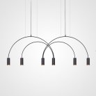 Подвесной Светильник Arc 6 Black ImperiumLoft 212843-26