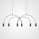 Подвесной Светильник Arc 6 Black ImperiumLoft 212843-26