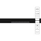 Трековый светильник Arte Lamp A4674PL-1BK LINEA