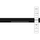 Трековый светильник Arte Lamp A4674PL-1BK LINEA