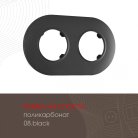 Рамка на 2 поста 502.08-2.black Arte Milano am