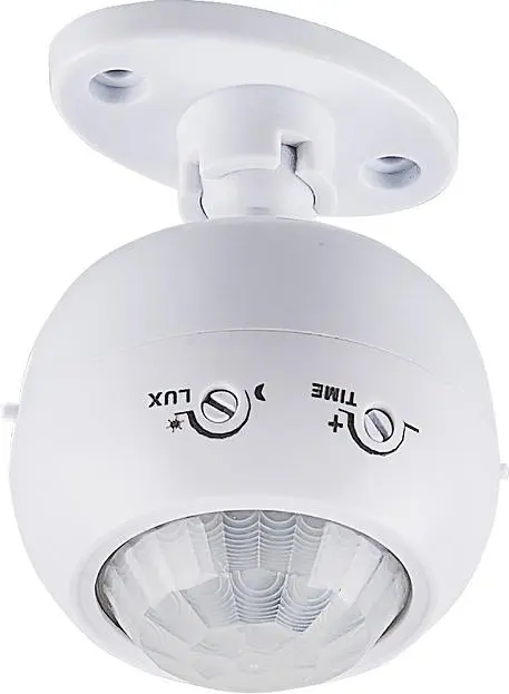 Датчик движения Feron 22074 1200W 8m 120°(гориз.) 360°(верт.) белый, SEN16/ES-P27A Датчик движения Feron 22074 1200W 8m 120°(гориз.) 360°(верт.) белый, SEN16/ES-P27A