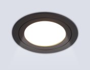Встраиваемый светильник Ambrella light TN51823 BK черный GX53 max 15W D110*39