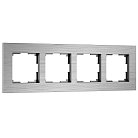 Рамка на 4 поста (алюминий) Werkel W0043506 AluMax a066328