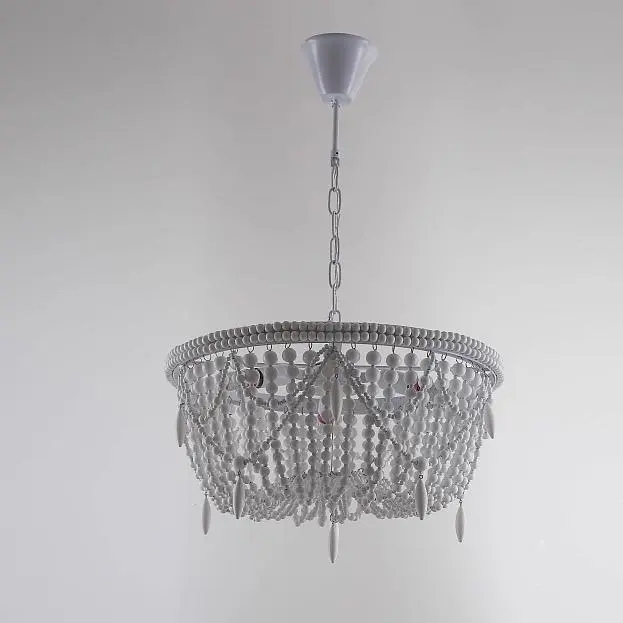 Люстра Rh Anselme White Wood Weathered Chandelier 84574-22 ImperiumLoft Люстра Rh Anselme White Wood Weathered Chandelier 84574-22 ImperiumLoft