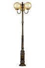 Наземный фонарь Oasis Light 88210PGB 10 Е7 Gb Globo Prism gold