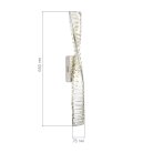 Светильник настенный Хром/Прозрачный LED 1*13W 3000K ST-Luce SL6205.101.01 ELICA