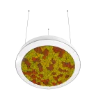 Подвесной светодиодный светильник 54Ватт D-600мм. Donolux dl600s54ww moss white красный-желтый Aura Moss