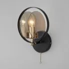 Настенный светильник Eurosvet 70121/1 черный Gallo a052340