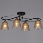 Потолочная люстра Reluce 06087-0.3-04 BK+FG