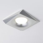 Встраиваемый светильник Elektrostandard 119 MR16 серебро Margin a053352