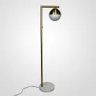 Торшер Geneva Single Glass Globe Floor Lamp 85499-22 ImperiumLoft