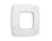 Рамка Opera (Белый мрамор) 1-ая Ambrella Volt OF940101 OMEGA