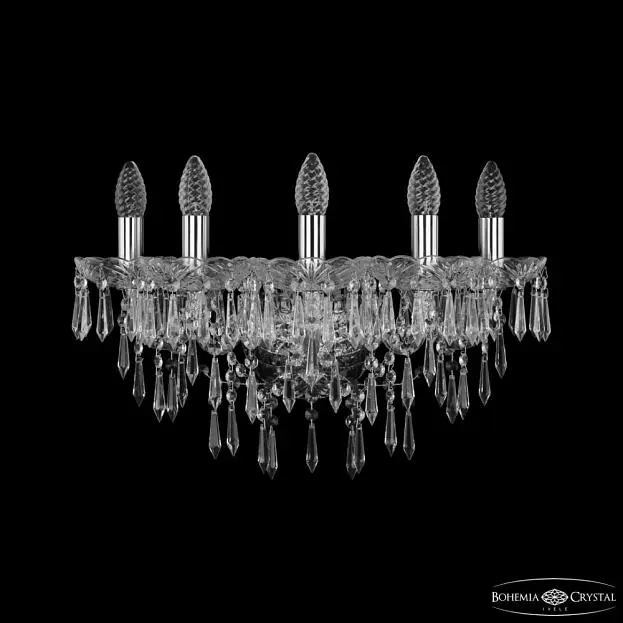 Бра хрустальный Bohemia 1403B/5/160/XL Ni Бра хрустальный Bohemia 1403B/5/160/XL Ni