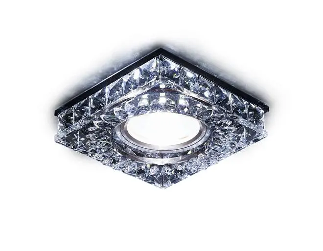 Встраиваемый точечный светильник MR16 со светодиодной подсветкой Ambrella light S251 BK Compo Spot Встраиваемый точечный светильник MR16 со светодиодной подсветкой Ambrella light S251 BK Compo Spot